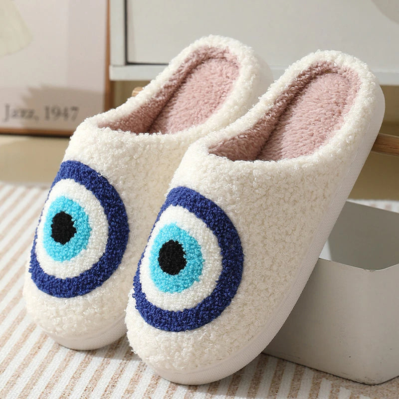 Men's Evil Eye Slippers