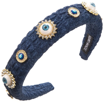 All-season Evil Eye headband