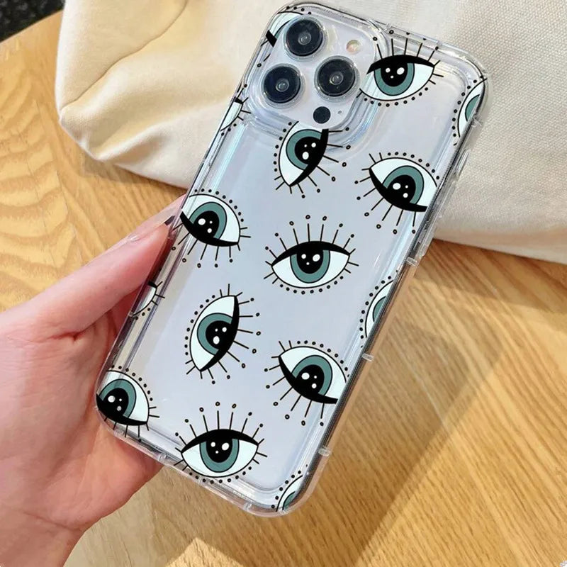 Dustproof Evil Eye iPhone cover
