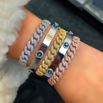 Fashion Evil Eye Bangle