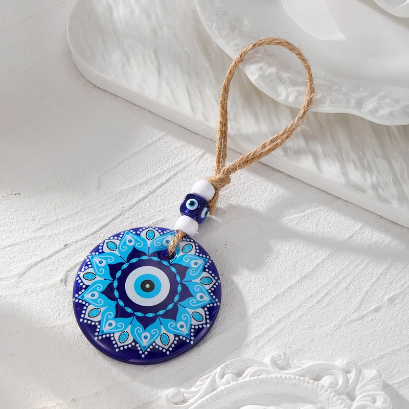 Handcrafted Evil Eye accessory
