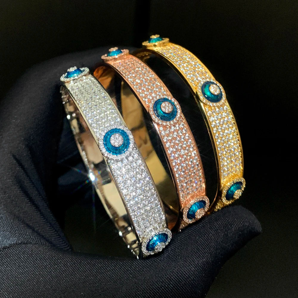 Luxury CZ Evil Eye Bracelet