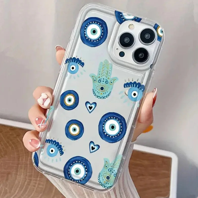 Non-slip phone case Evil Eye
