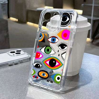 Cartoon Evil Eye iPhone case
