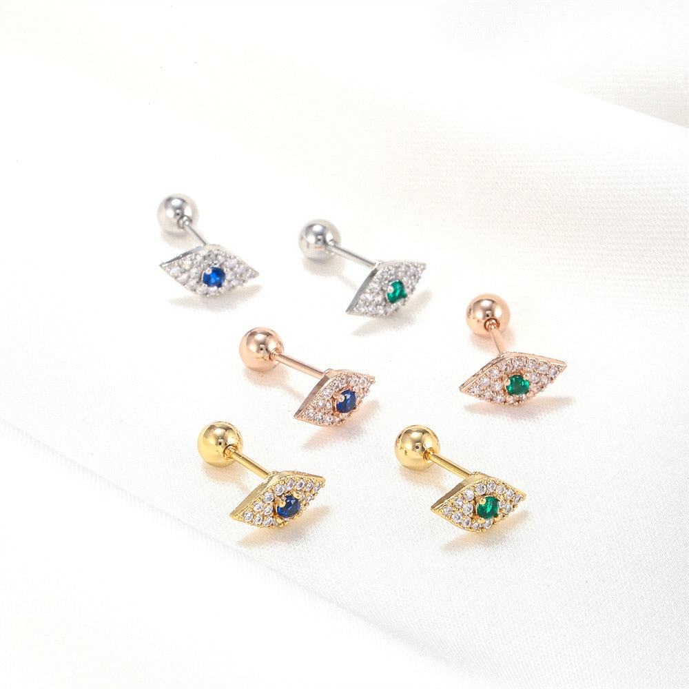 Geometric Stud Earrings