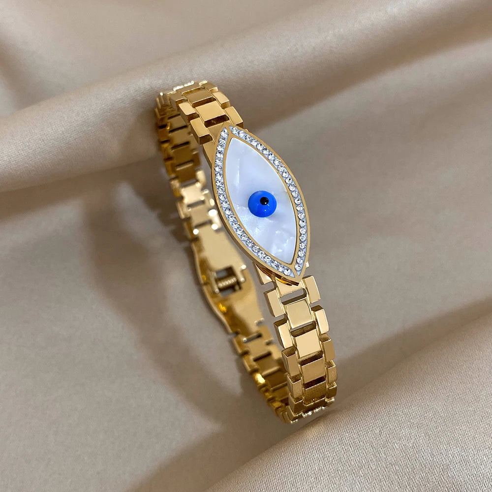 Evil Eye bangle bracelet