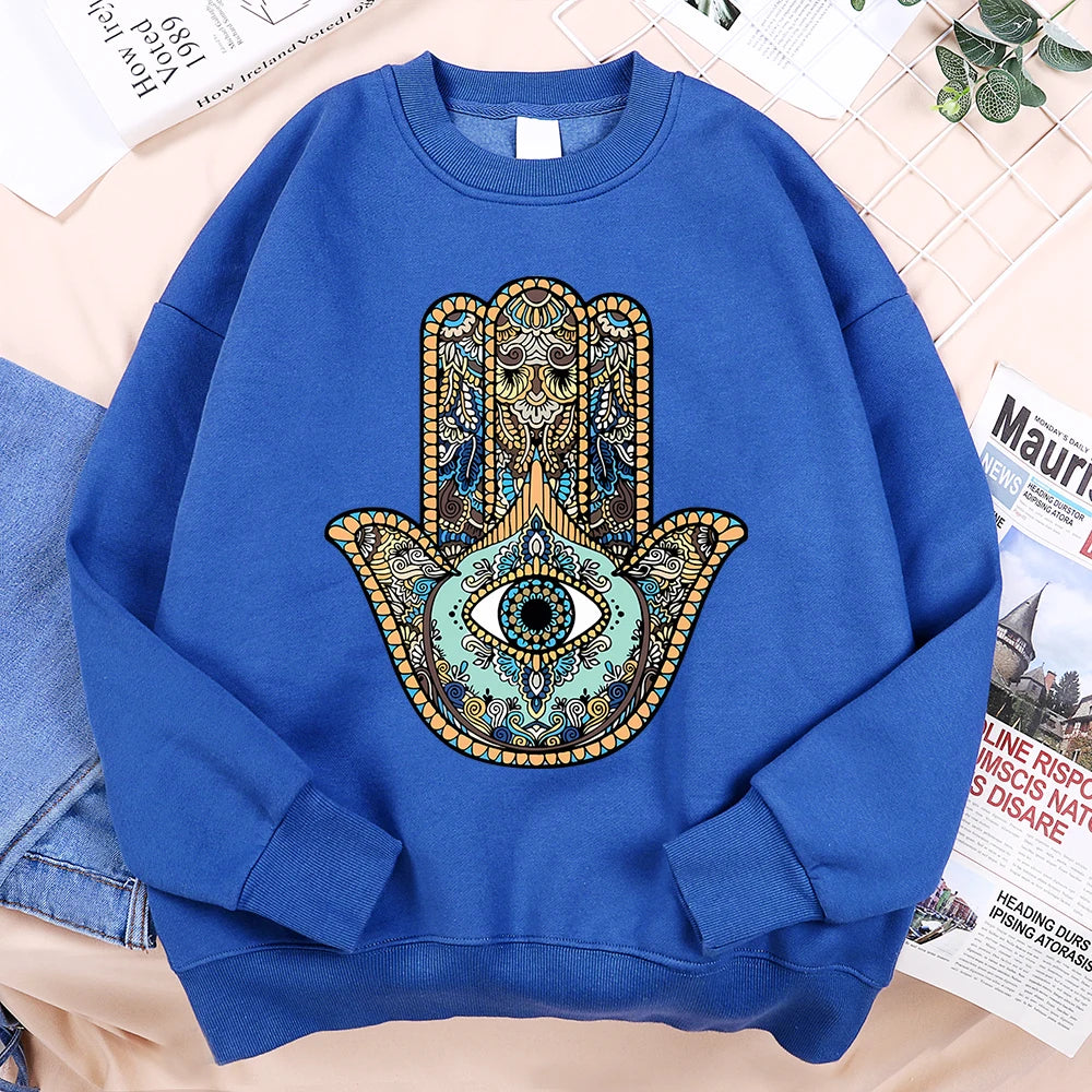 Evil Eye O-Neck Hoodie