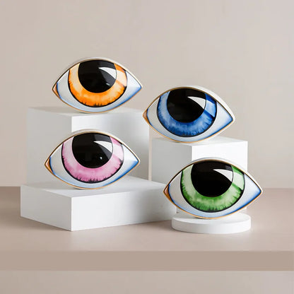 Ceramic Evil Eye Ornament
