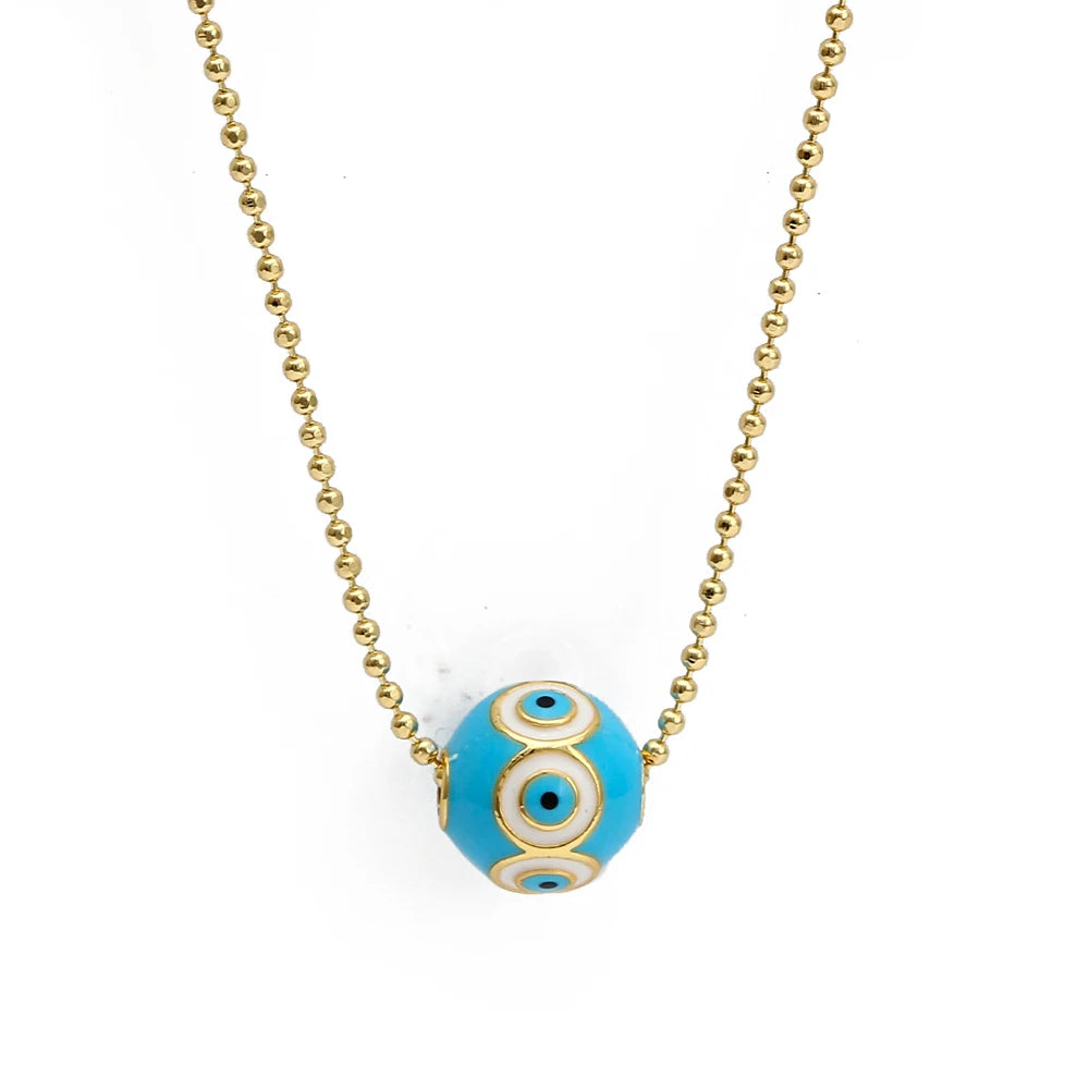 Trendy Evil Eye necklace
