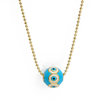 Trendy Evil Eye necklace
