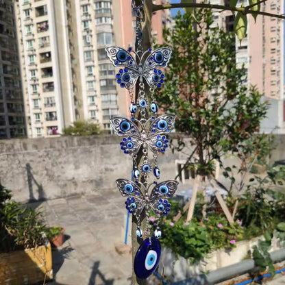 Ward off Evil with Turkish Blue Evil Eye Home Decor Wall Hanging Pendant Amulet