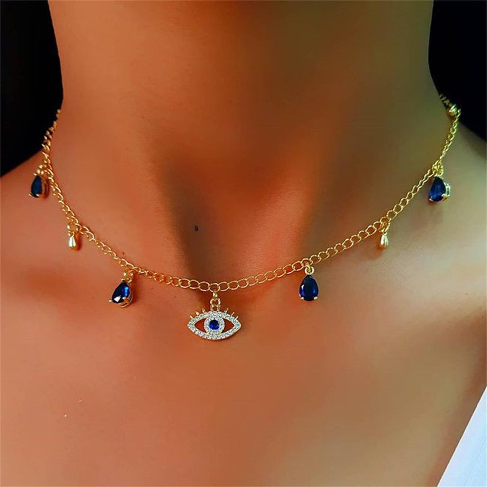 Turkish Evil Eye Necklace